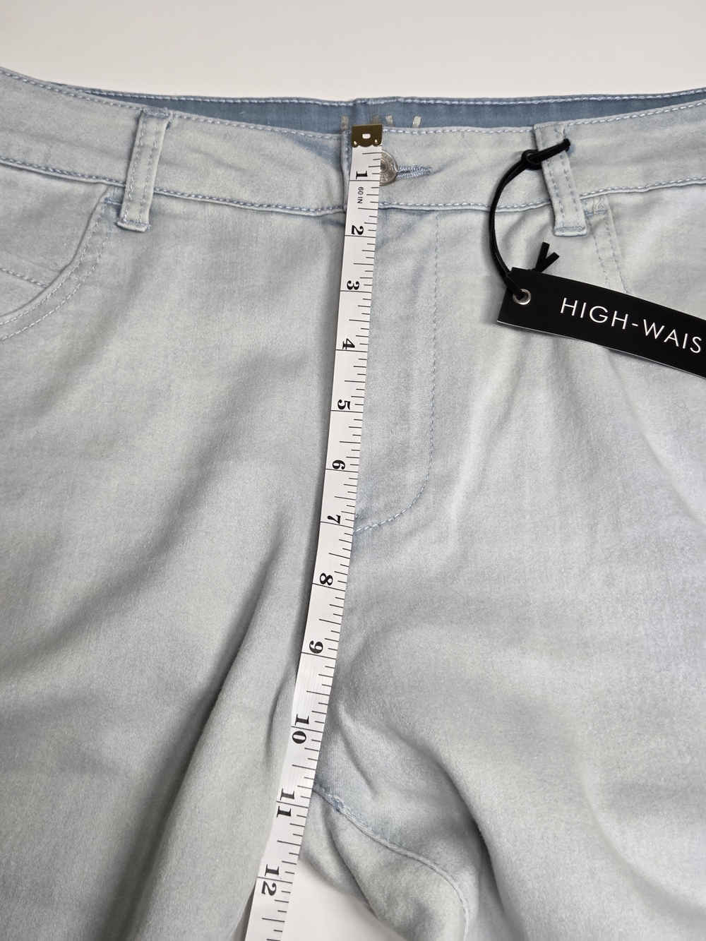 LiV By Delia's, Pale Blue Skinny High-Waist Jeans for Women - Picture 6 of 13